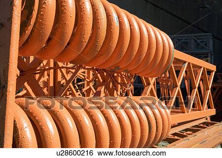 Stock Photograph - Scaffolding springs. Fotosearch