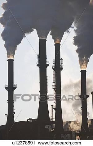 Smoke from factory View Large Photo Image Stock Image - Smoke from factory. Fotosearch