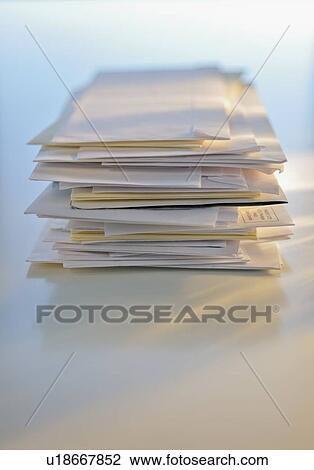 Stack of mail View Large Photo Image Stock Image - Stack of mail. Fotosearch