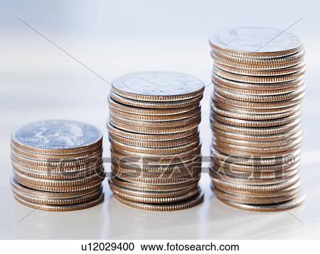 Stacks of coins View Large Photo Image Stock Image - Stacks of coins. Fotosearch