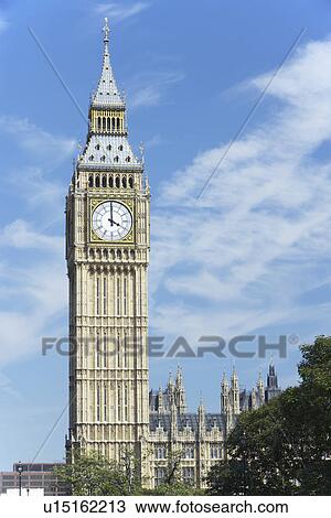 Big Ben And Houses Of Parliament, London, England View Large Photo Image Stock Image - Big Ben And Houses Of Parliament, London, England. Fotosearch