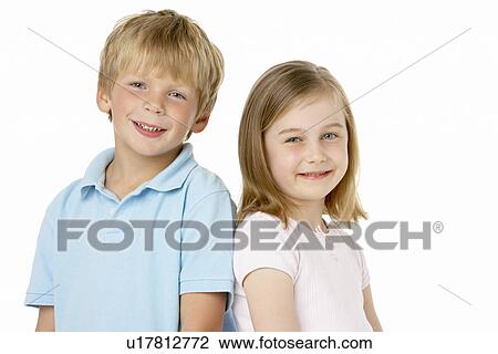Brother And Sister Smiling View Large Photo Image Stock Image - Brother And Sister Smiling. Fotosearch