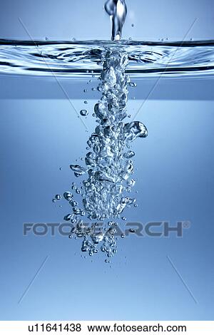 Bubbles In Clear Water View Large Photo Image Stock Photo - Bubbles In Clear Water. Fotosearch