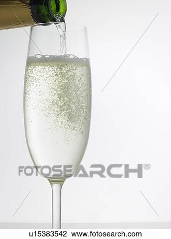 Champagne Pouring Into Flute View Large Photo Image Stock Image - Champagne Pouring Into Flute. Fotosearch