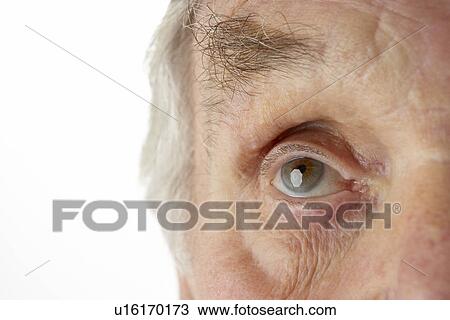 Close-up of senior man View Large Photo Image Stock Image - Close-up of senior man. Fotosearch