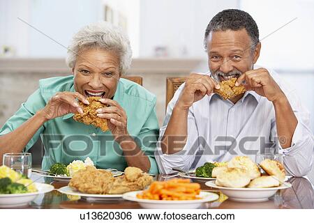 Couple Having Lunch Together At Home View Large Photo Image Stock Photograph - Couple Having Lunch Together At Home. Fotosearch