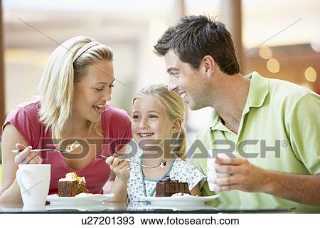 Family Having Lunch Together At The Mall View Large Photo Image Stock Image - Family Having Lunch Together At The Mall. Fotosearch