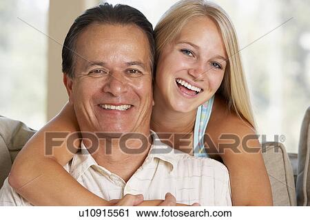 Father And Daughter Together At Home View Large Photo Image Stock Image - Father And Daughter Together At Home. Fotosearch