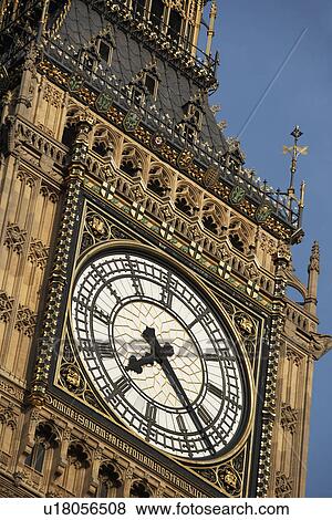 Intricate Clock Face Of Big Ben, London, England View Large Photo Image Stock Photo - Intricate Clock Face Of Big Ben, London, England. Fotosearch