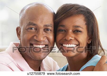 Stock Photo - Man With His Teenage Daughter. Fotosearch