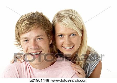 Stock Photo - Mother And Son Happy Together. Fotosearch