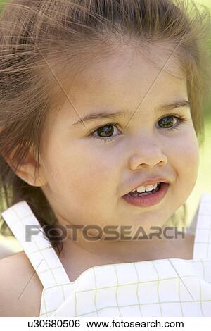 Portrait Of Baby Girl View Large Photo Image Stock Photograph - Portrait Of Baby Girl. Fotosearch
