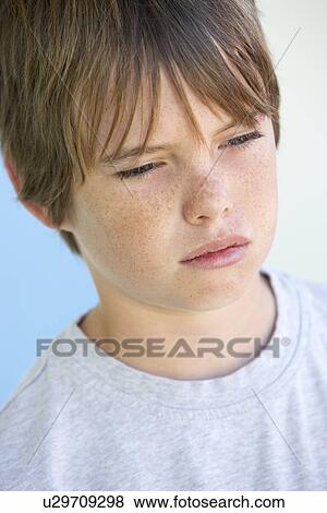 Portrait Of Boy Crying View Large Photo Image Stock Photo - Portrait Of Boy Crying. Fotosearch