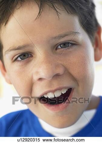 Portrait Of Boy Looking Surprised View Large Photo Image Stock Photography - Portrait Of Boy Looking Surprised. Fotosearch