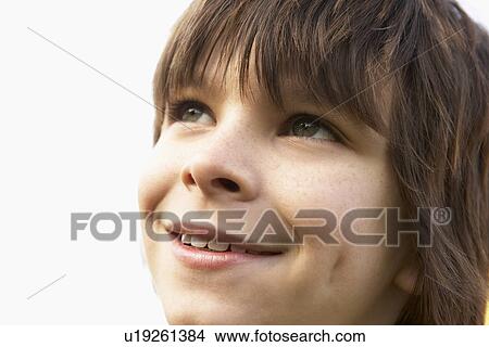 Portrait Of Boy Smiling View Large Photo Image Picture - Portrait Of Boy Smiling. Fotosearch