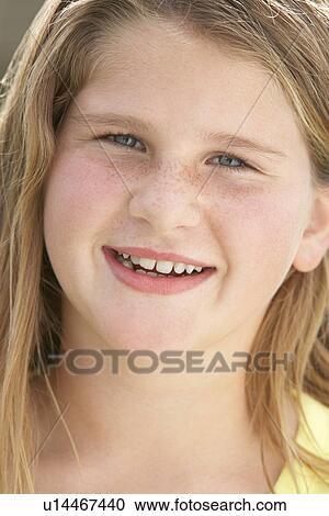 Portrait Of Girl Smiling View Large Photo Image Stock Image - Portrait Of Girl Smiling. Fotosearch