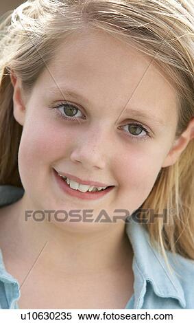 Portrait Of Girl Smiling View Large Photo Image Stock Photography - Portrait Of Girl Smiling. Fotosearch