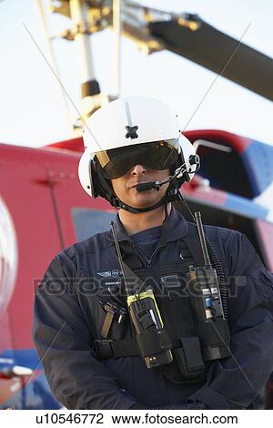 Portrait of paramedic standing in front of Medevac View Large Photo Image Stock Image - Portrait of paramedic standing in front of Medevac. Fotosearch