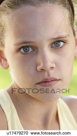 Portrait Of Pre-Teen Girl View Large Photo Image Stock Image - Portrait Of Pre-Teen Girl. Fotosearch