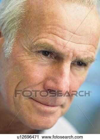 Portrait Of Senior Man Looking Serious View Large Photo Image Stock Image - Portrait Of Senior Man Looking Serious. Fotosearch