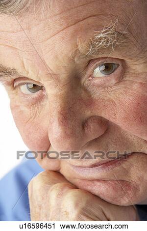 Portrait of senior man View Large Photo Image Stock Image - Portrait of senior man. Fotosearch