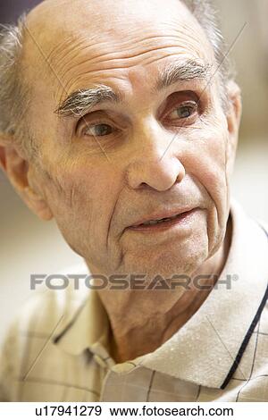 Portrait Of Senior Man View Large Photo Image Stock Photo - Portrait Of Senior Man. Fotosearch