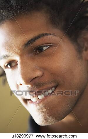 Portrait Of Teenage Boy Smiling View Large Photo Image Stock Photo - Portrait Of Teenage Boy Smiling. Fotosearch