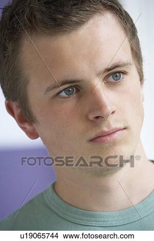 Portrait Of Young Man View Large Photo Image Picture - Portrait Of Young Man. Fotosearch