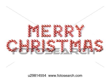 Red Christmas Baubles Spelling Merry Christmas Against White Background View Large Photo Image Picture - Red Christmas Baubles Spelling Merry Christmas Against White Background. Fotosearch