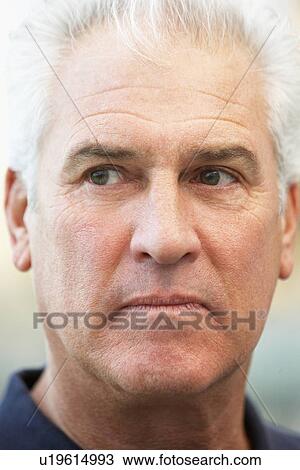 Senior Man Looking Anxious View Large Photo Image Stock Image - Senior Man Looking Anxious. Fotosearch