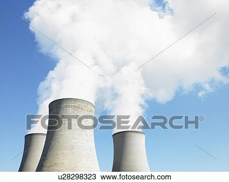 Smoke From Industrial Plant View Large Photo Image Stock Image - Smoke From Industrial Plant. Fotosearch