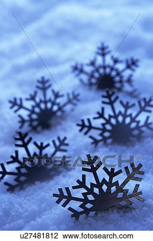 Snowflake Tree Decoration Buried In Snow View Large Photo Image Stock Image - Snowflake Tree Decoration Buried In Snow. Fotosearch