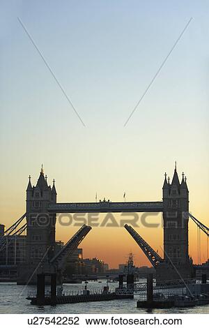Tower Bridge At Sunset, London, England View Large Photo Image Stock Image - Tower Bridge At Sunset, London, England. Fotosearch