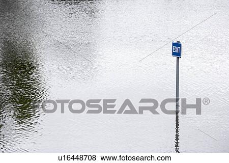 Water Flooding Roads View Large Photo Image Stock Photo - Water Flooding Roads. Fotosearch