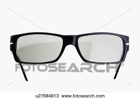 Stock Image - Black sunglasses. Fotosearch