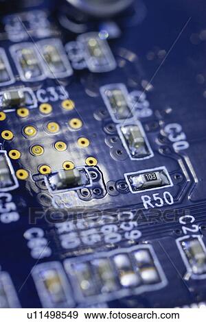 "Circuit Board, close-up" View Large Photo Image Stock Photo - "Circuit Board, close-up". Fotosearch