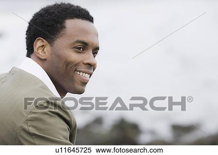 "Close-up of pensive businessman, outdoors" View Large Photo Image Stock Photography - "Close-up of pensive businessman, outdoors". Fotosearch