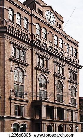 Stock Photograph - "Cooper Union Building exterior, New York City, New York, USA". Fotosearch