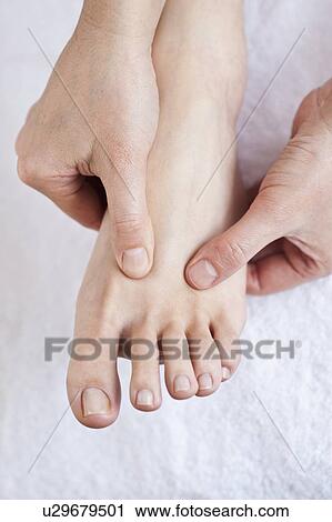Foot massage View Large Photo Image Stock Image - Foot massage. Fotosearch