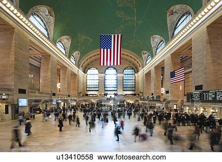 "Grand Central Station interior, New York City, New York, USA" View Large Photo Image Stock Photo - "Grand Central Station interior, New York City, New York, USA". Fotosearch