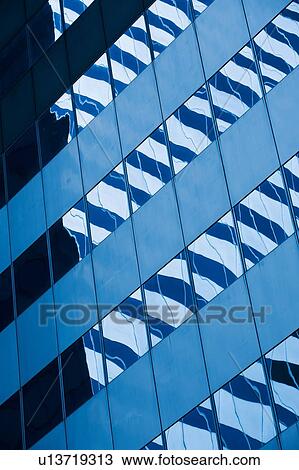 Stock Image - "Office building detail, New York City, New York, USA". Fotosearch