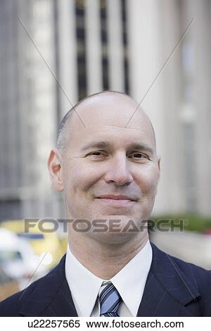 "Portrait of businessman smiling, outdoors, San Francisco, California, USA" View Large Photo Image Stock Photography - "Portrait of businessman smiling, outdoors, San Francisco, California, USA". Fotosearch