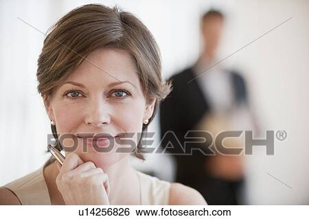 Portrait of successful mature businesswoman View Large Photo Image Stock Photograph - Portrait of successful mature businesswoman. Fotosearch