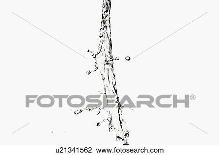 Stock Image - Running water. Fotosearch