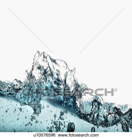 Stock Photograph - Splashing water. Fotosearch