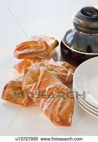 Studio shot of Danish breakfast View Large Photo Image Stock Image - Studio shot of Danish breakfast. Fotosearch
