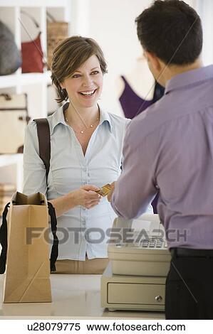 Woman shopping View Large Photo Image Stock Photography - Woman shopping. Fotosearch