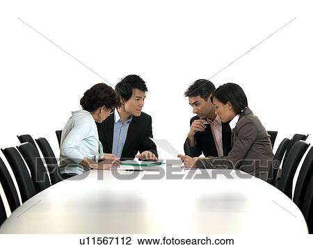 Stock Image - Business meeting. Fotosearch
