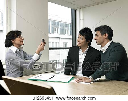 Stock Image - Business meeting. Fotosearch