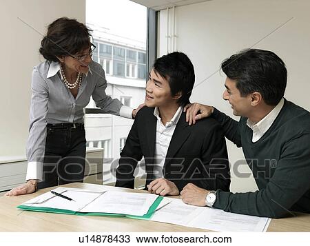 Stock Image - Business meeting. Fotosearch